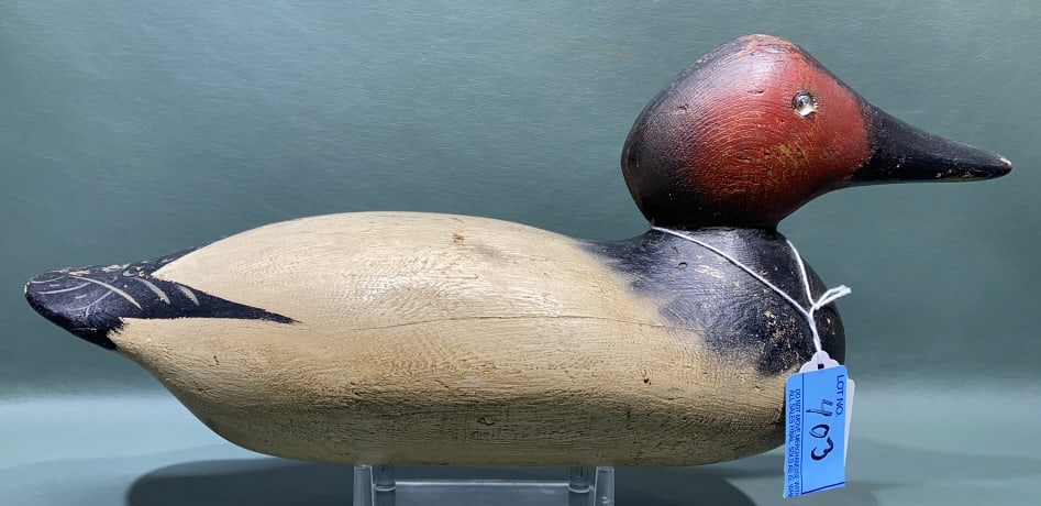 MASON CANVASBACK DRAKE: REPAINT