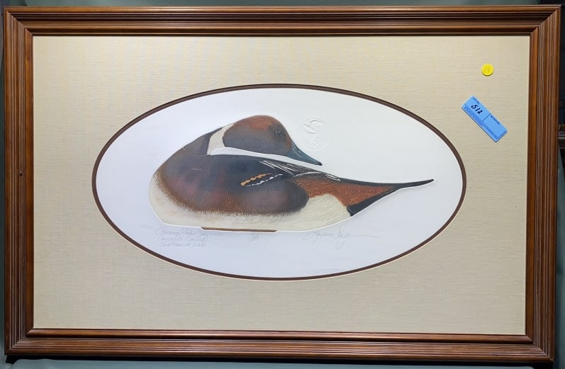 ELMER CROWELL PINTAIL PRINT: ~