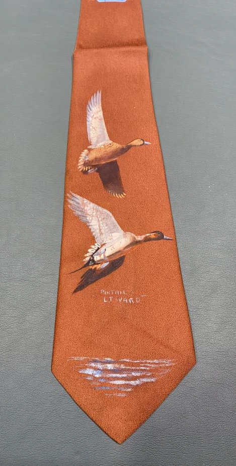 L.T. WARD PAINTED NECKTIE: ~