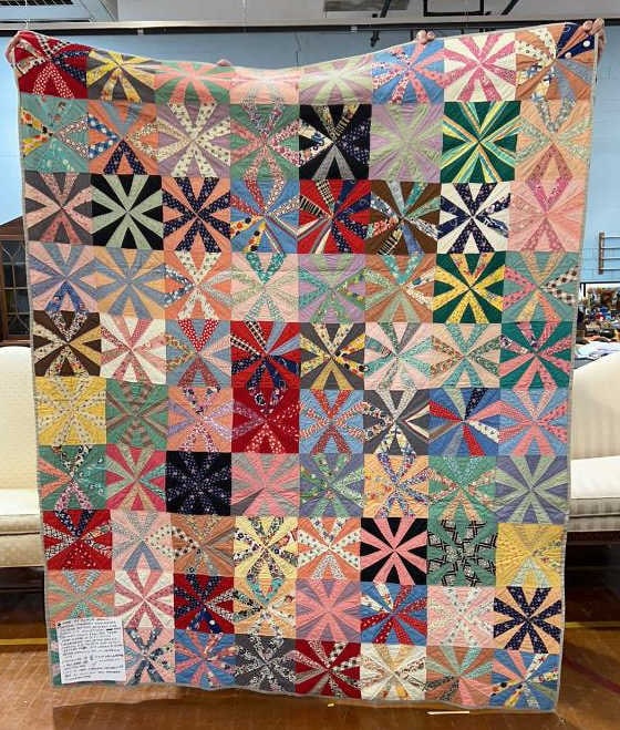 QUILT BY BESSIE BROWN AFRICAN AMERICAN HOUSEKEEPER (1 of 7)