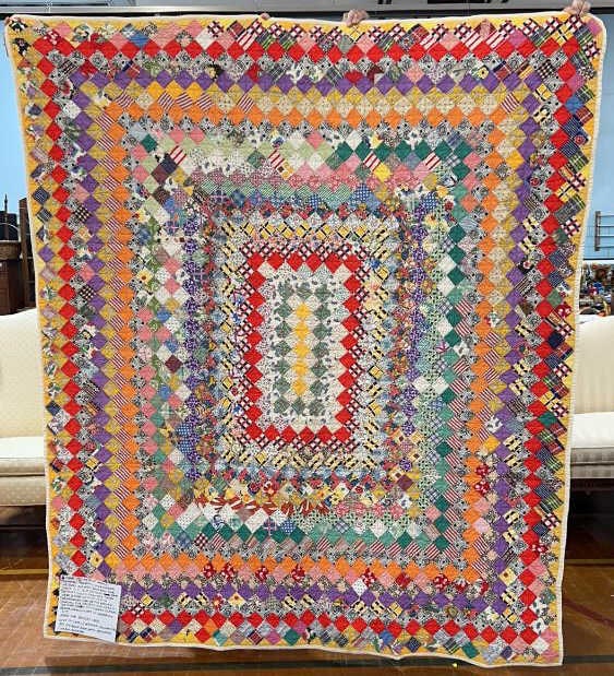 QUILT BY BESSIE BROWN AFRICAN AMERICAN HOUSEKEEPER (1 of 6)