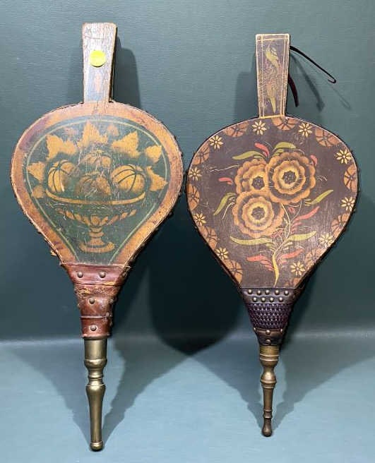 2 PAINT DECORATED BELLOWS (1 of 4)