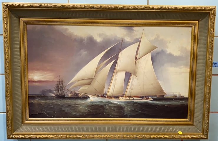 CONTEMPORARY JAMES E BUTTERSWORTH PAINTING (1 of 6)