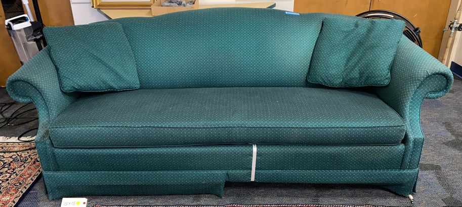 SHERRILL QUALITY COUCH W/ SLEEP SOFA: ~