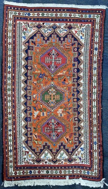 HANDMADE ORIENTAL RUNNER RUG (1 of 4)