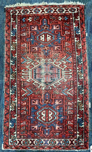 ANTIQUE ORIENTAL AREA RUG (1 of 4)