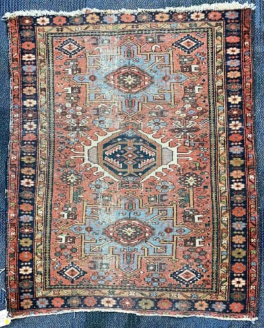 ANTIQUE ORIENTAL AREA RUG (1 of 4)