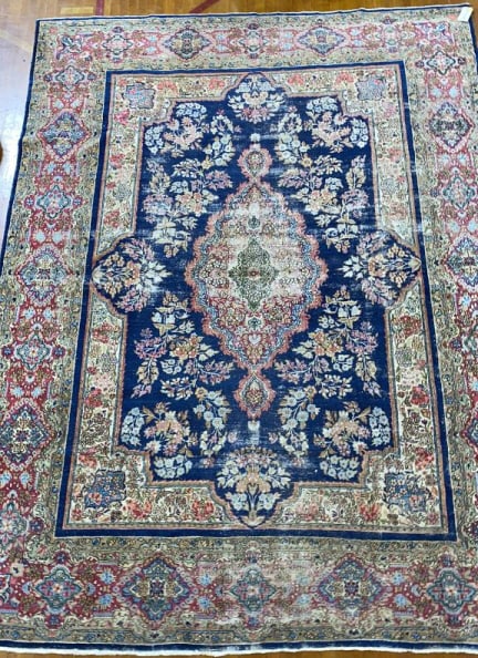 ANTIQUE ORIENTAL ROOM SIZE RUG (1 of 5)