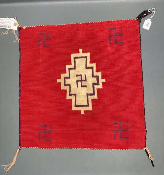 SM ANTIQUE NAVAJO CARPET (1 of 6)