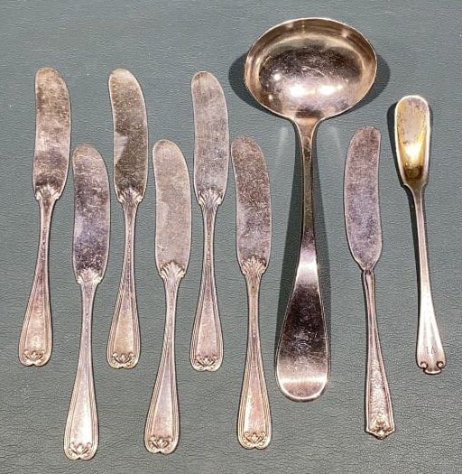 VARIOUS TIFFANY & CO STERLING FLATWARE LOT (1 of 6)