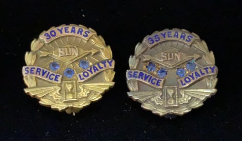 2 - 14KT GOLD PINS (1 of 3)