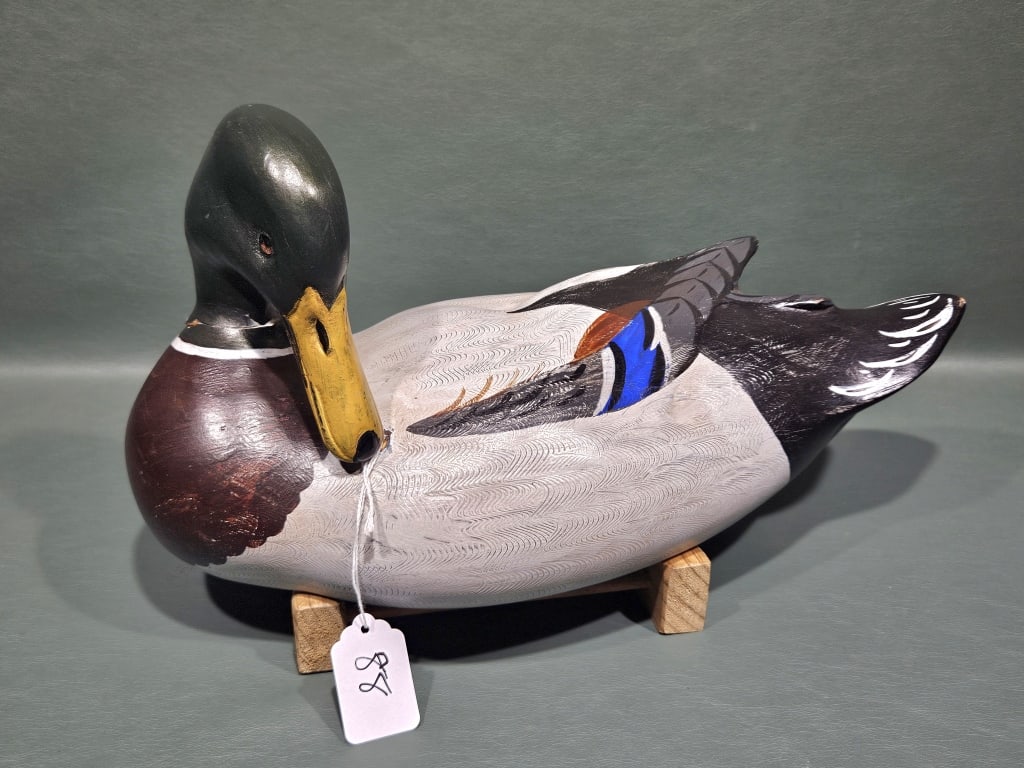 CHARLES MOORE PREENING MALLARD: ~