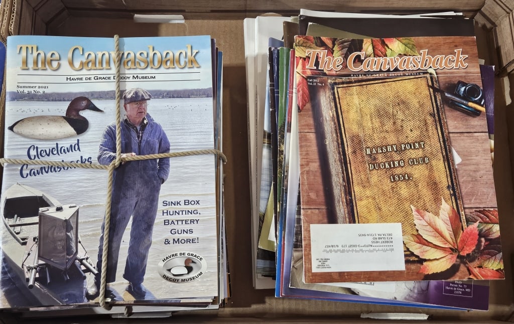 COLLECTION OF THE CANVASBACK MAGIZINE: ~