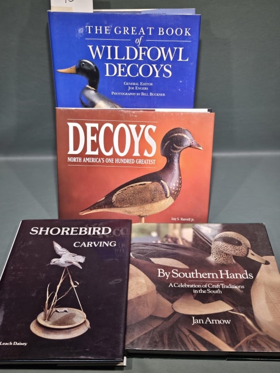 THE GREAT BOOK OF WILDFOWLER DECOYS: 3 OTHER BOOKS