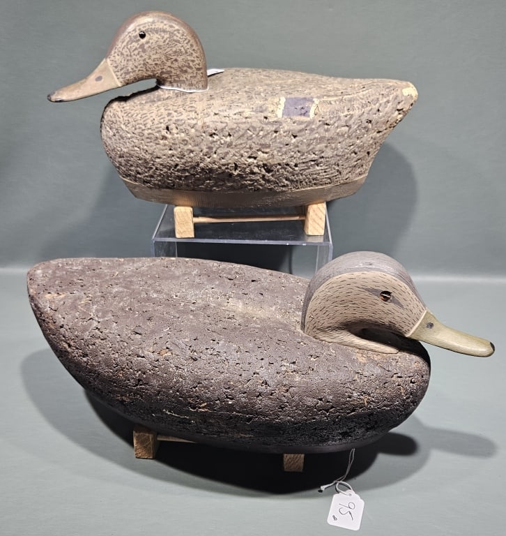 2 BOB SELLERS CORK DECOYS (1 of 4)