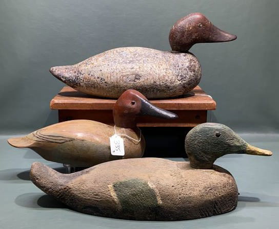3 VARIOUS FACTORY DECOYS (1 of 3)