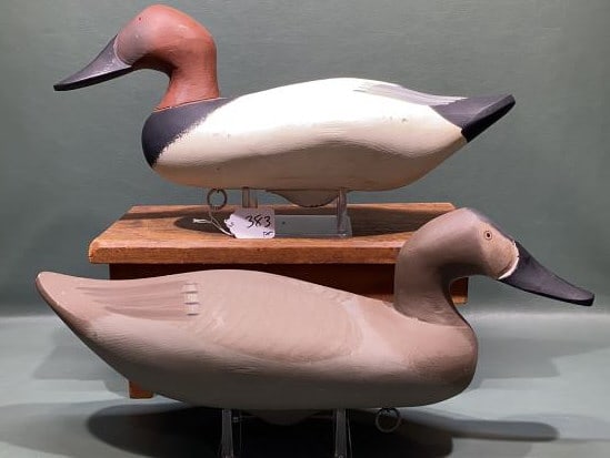 PAIR OF GILMORE "BUTCH"  WAGONER CANVASBACKS (1 of 3)