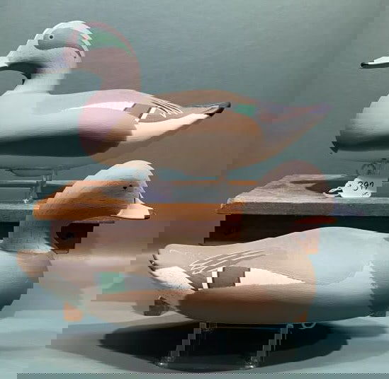 PAIR BRYAN BODT BALDPATE DECOYS (1 of 4)