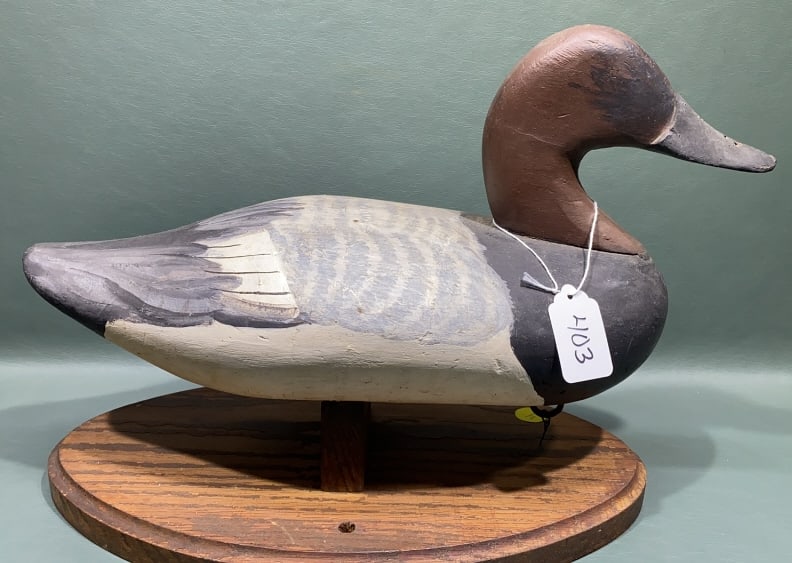 JESS URIE CANVASBACK ON BASE (1 of 5)