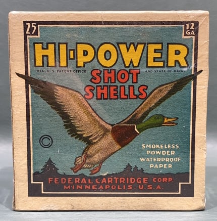 ANTIQUE HIGH POWER 12GA SHOT SHELLS (1 of 6)