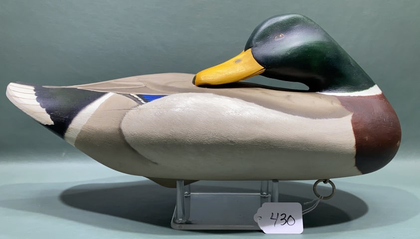 MIKE AFFLECK MALLARD DECOY (1 of 5)