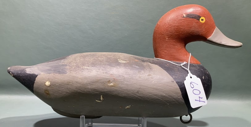 ROBERT HESS RED HEAD DRAKE DECOY (1 of 4)