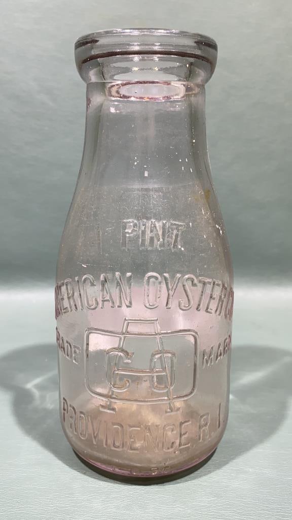AMERICAN OYSTER COMPANY BOTTLE: ~
