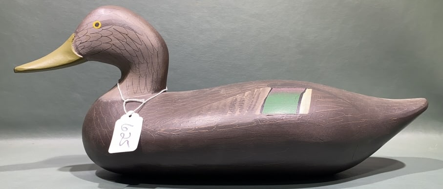 MADISON MITCHELL BLACK DUCK IN ORIGINAL PAINT (1 of 4)