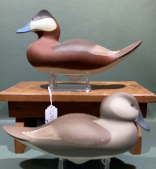 PR PAT VINCENTI RUDDY DUCK DECOYS (1 of 5)