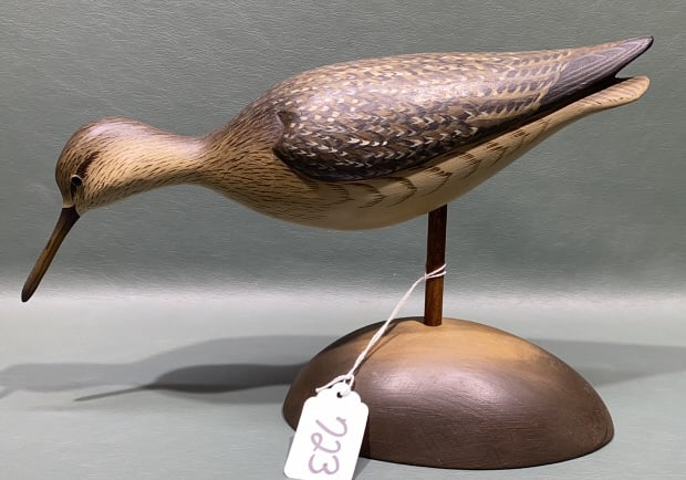 GEORGE STRUNK SHOREBIRD ON BASE (1 of 7)