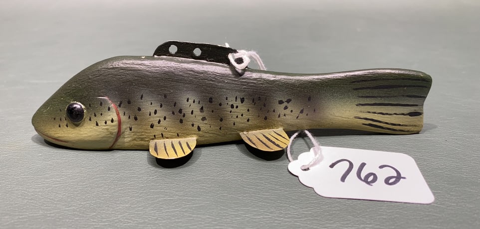 FORREST JENNINGS FISH DECOY: 6" LONG