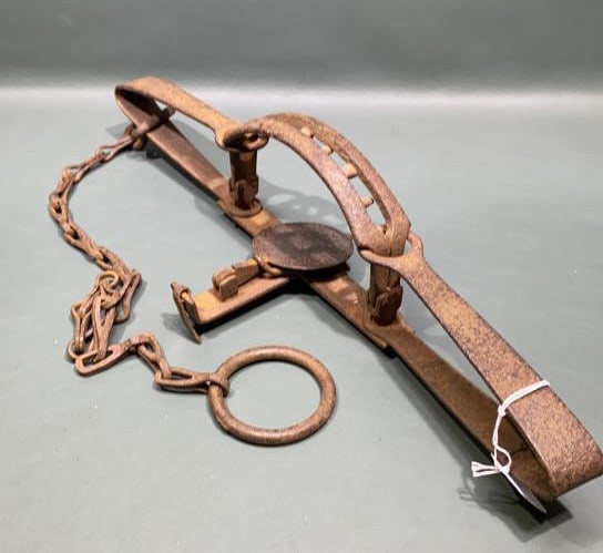 ONEIDA NEW HOUSE VINTAGE FOOT TRAP (1 of 6)