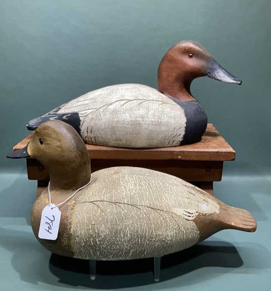 PR CARROLL MARSHALL HOLLOW CANVASBACKS: 1991 - 14" LONG