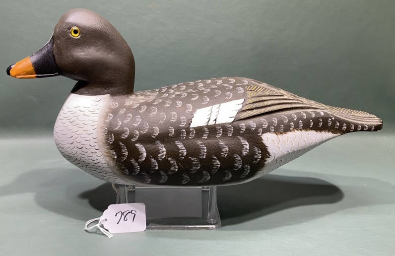 JOHN SIMPERS HEN GOLDENEYE DECOY (1 of 6)