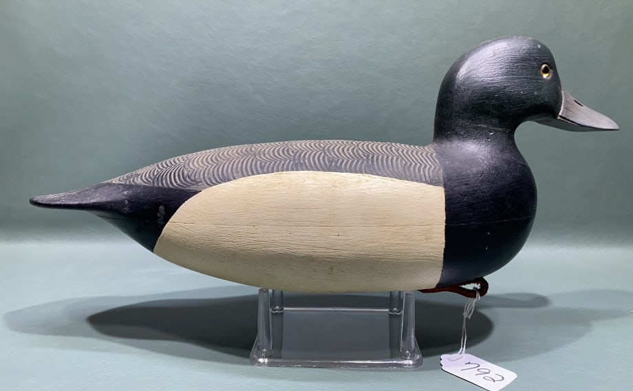 WALT OLER BLUE BILL DRAKE DECOY (1 of 4)
