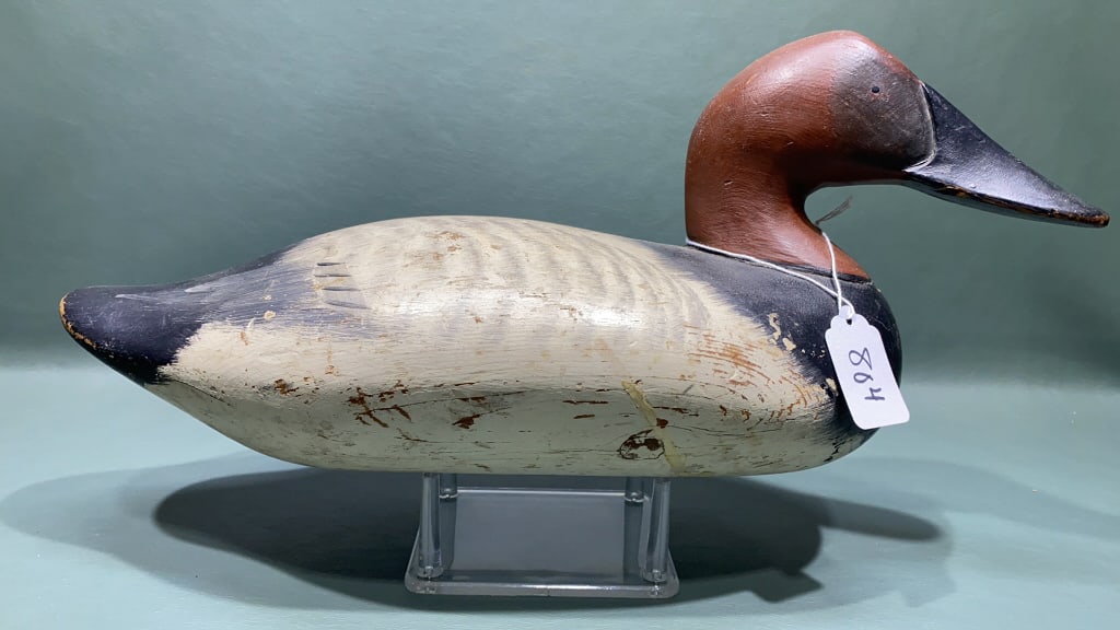 MADISON MITCHELL CANVASBACK W/"JDW" BRAND: ~