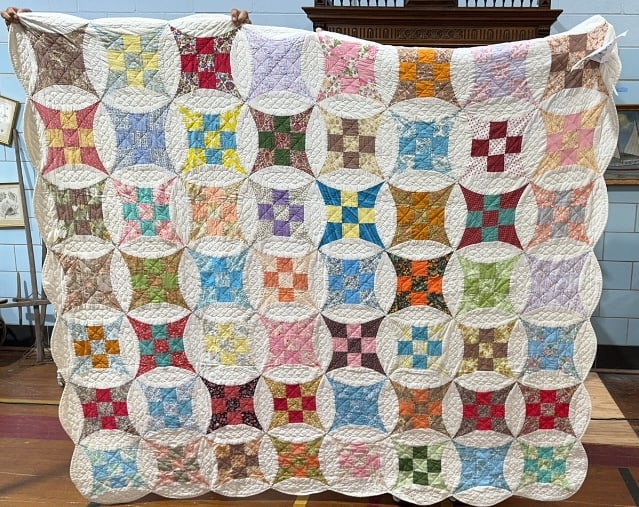 IMPROVED NINE PATCH QUILT BY CLAIRE O'MEARA (1 of 7)