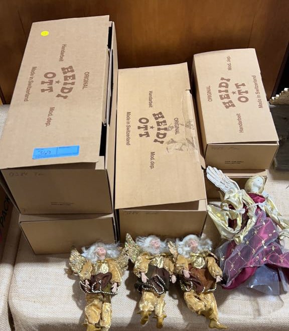 5 VARIOUS HEIDI OTT DOLLS IN THEIR BOXES (1 of 9)