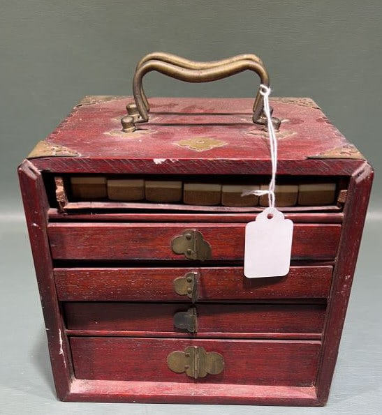 ANTIQUE MAHJONG SET (1 of 5)