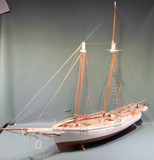 BUGEYE SHIP MODEL: 36" X 29"