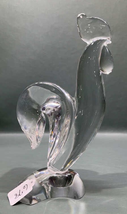 STEUBEN ART GLASS ROOSTER (1 of 4)