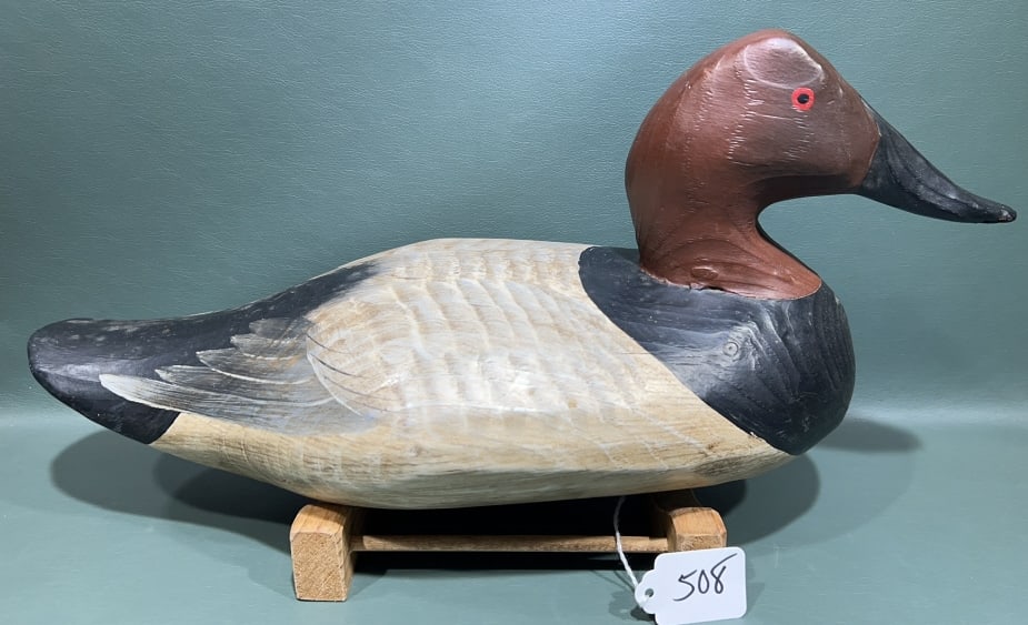 CAPT. HARRY JOBES CANVASBACK: ~ 16" X 9"