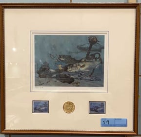 1985 CHESAPEAKE CONSERVATION STAMP PRINT