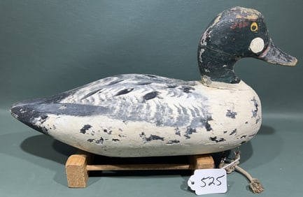 JESSIE URIE GOLDENEYE DECOY IN OLD WORKING REPAINT