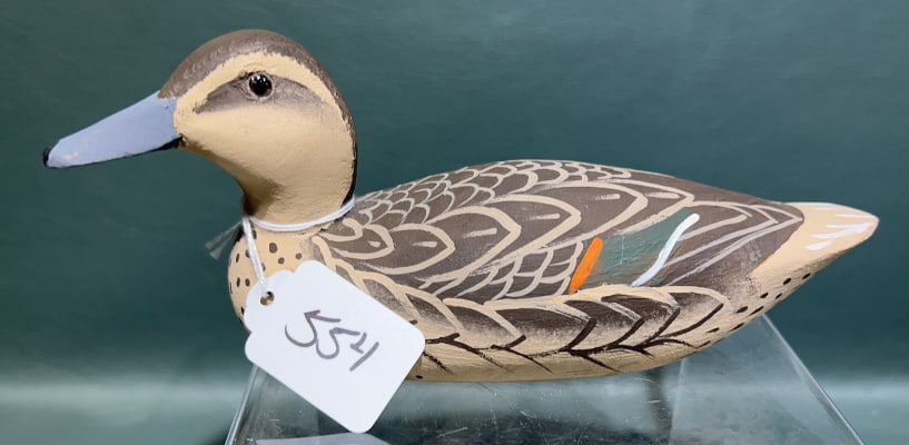 RON LABER HALF SIZE PINTAIL HEN: ~ 8" X 3-1/2"