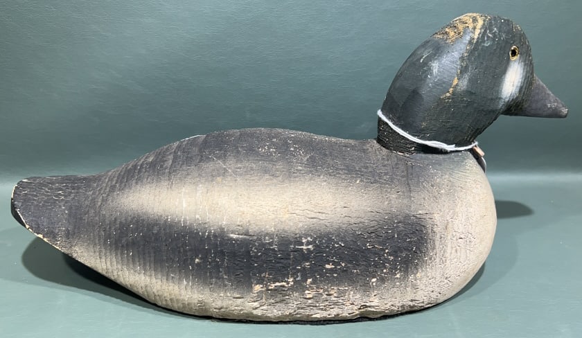 VICTOR DECOY CO. GOLDEN EYE DRAKE: ~ 14" X 6-1/2"