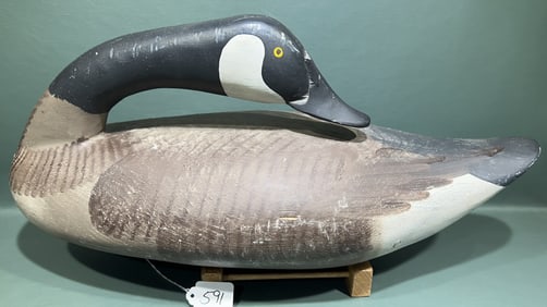 CAPT. HARRY JOBES SLEEPING CANADA GOOSE 1985