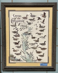 VALERIE LLOYD "GEESE OF THE CHESAPEAKE"  REMARQUE