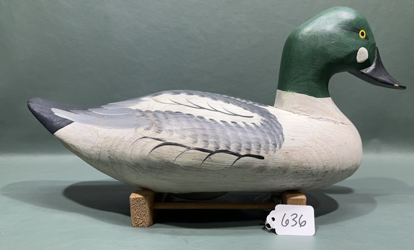 CHARLES JOBES GOLDENEYE DECOY: ~ 16" X 8"
