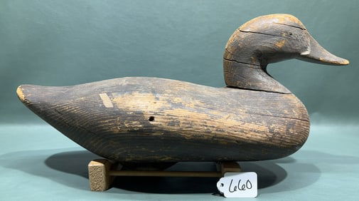 MADISON MITCHELL BLACK DUCK IN ORIGINAL PAINT